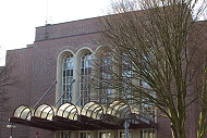 Spielsttte des Theaters, Odenkirchener Strasse 78 in Rheydt. Hier wird eine teure und zeitaufwendige Sanierung durchgefhrt.
